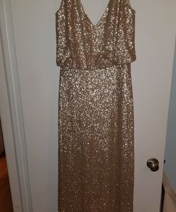 Sorella Vita Gold Sequin Dress
